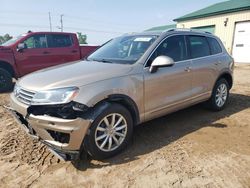 Salvage cars for sale at Kincheloe, MI auction: 2016 Volkswagen Touareg Sport