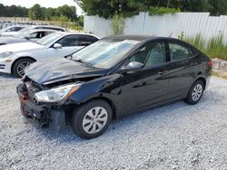 Hyundai Accent SE salvage cars for sale: 2017 Hyundai Accent SE