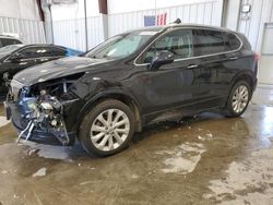 Salvage cars for sale at Franklin, WI auction: 2017 Buick Envision Premium II