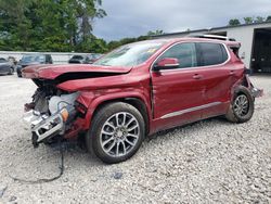 GMC Vehiculos salvage en venta: 2022 GMC Acadia Denali