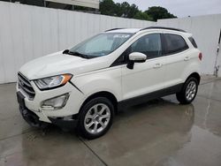 Salvage cars for sale at Ellenwood, GA auction: 2020 Ford Ecosport SE