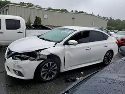 2016 Nissan Sentra S en venta en Exeter, RI