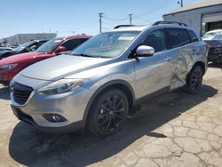 Salvage cars for sale at Chicago Heights, IL auction: 2015 Mazda CX-9 Grand Touring
