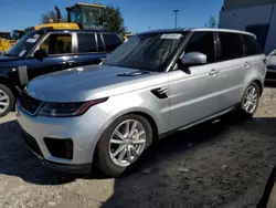 Land Rover Range Rover salvage cars for sale: 2018 Land Rover Range Rover Sport SE