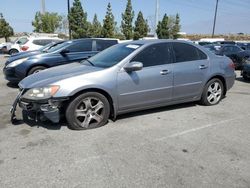 Salvage cars for sale from Copart Rancho Cucamonga, CA: 2006 Acura RL
