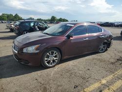 Salvage cars for sale at Pennsburg, PA auction: 2014 Nissan Maxima S