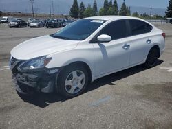 Salvage cars for sale from Copart Rancho Cucamonga, CA: 2016 Nissan Sentra S