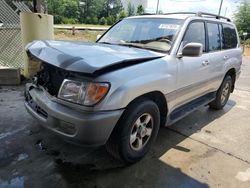 Toyota Land Cruiser salvage cars for sale: 1999 Toyota Land Cruiser