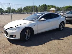 Salvage cars for sale from Copart Chalfont, PA: 2013 Tesla Model S