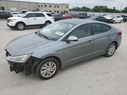 Salvage cars for sale at Wilmer, TX auction: 2019 Hyundai Elantra SE