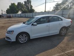 Volkswagen salvage cars for sale: 2017 Volkswagen Jetta S