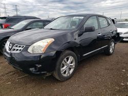 Salvage cars for sale at Elgin, IL auction: 2013 Nissan Rogue S