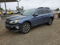 Salvage cars for sale at San Diego, CA auction: 2016 Subaru Outback 2.5I Limited