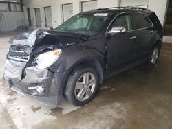 Salvage cars for sale at Chicago Heights, IL auction: 2014 Chevrolet Equinox LTZ
