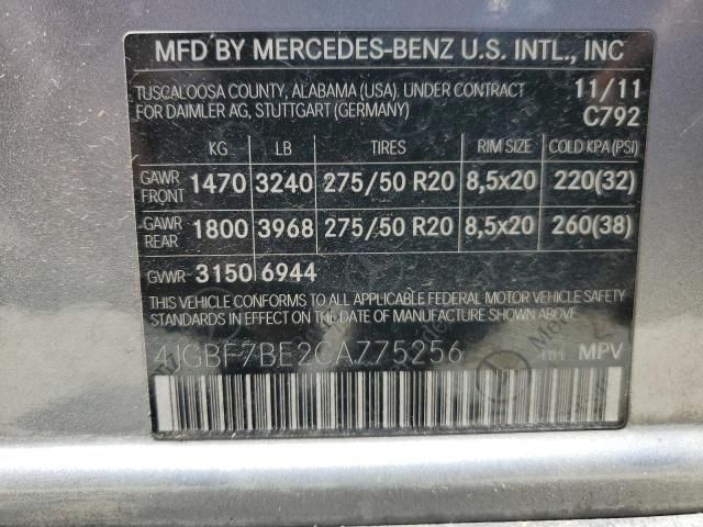 2012 Mercedes-Benz GL 450 4matic