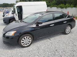 Salvage cars for sale from Copart Fairburn, GA: 2015 Nissan Sentra S