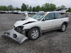 Salvage cars for sale at Portland, OR auction: 2005 Subaru Legacy Outback 2.5I Limited