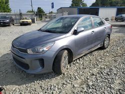 Salvage cars for sale from Copart Mebane, NC: 2020 KIA Rio LX