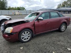 Ford 500 salvage cars for sale: 2007 Ford Five Hundred Limited