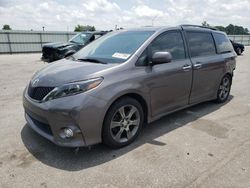 Salvage cars for sale at Dunn, NC auction: 2015 Toyota Sienna Sport