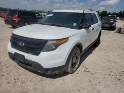 Salvage cars for sale at Houston, TX auction: 2015 Ford Explorer Police Interceptor