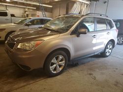 Salvage cars for sale from Copart Wheeling, IL: 2015 Subaru Forester 2.5I Premium