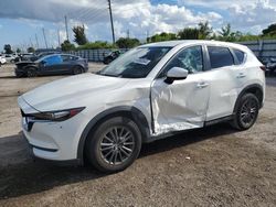 Salvage cars for sale at Miami, FL auction: 2019 Mazda CX-5 Touring
