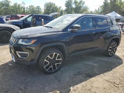 Jeep salvage cars for sale: 2018 Jeep Compass Limited