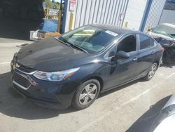 Salvage cars for sale at Vallejo, CA auction: 2017 Chevrolet Cruze LS