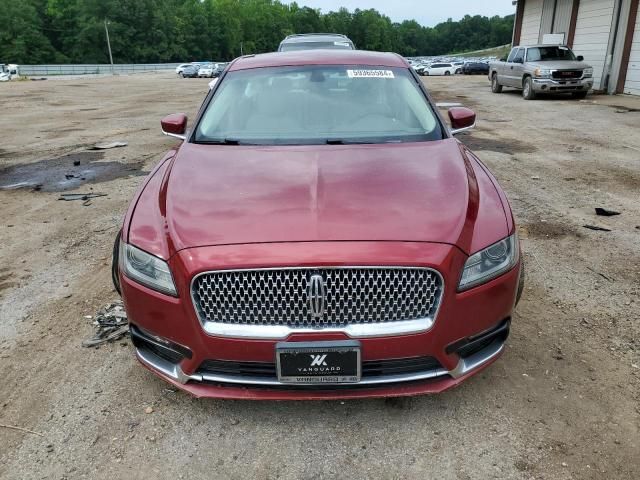 2017 Lincoln Continental Premiere