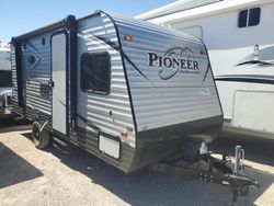 Salvage trucks for sale at Des Moines, IA auction: 2018 Pioneer Trailer