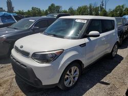 Salvage cars for sale at Cahokia Heights, IL auction: 2015 KIA Soul +