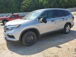 Salvage cars for sale at Gainesville, GA auction: 2017 Honda Pilot LX