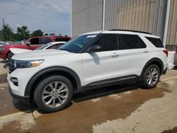 Ford salvage cars for sale: 2021 Ford Explorer XLT