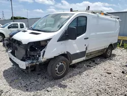 Salvage trucks for sale at Franklin, WI auction: 2015 Ford Transit T-150