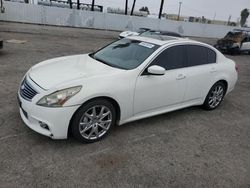 Salvage cars for sale at Van Nuys, CA auction: 2011 Infiniti G37 Base
