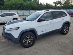 Jeep Cherokee salvage cars for sale: 2016 Jeep Cherokee Trailhawk