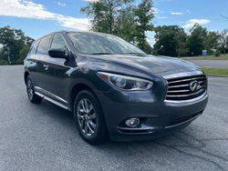 Salvage cars for sale from Copart North Billerica, MA: 2014 Infiniti QX60
