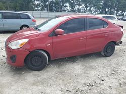 Salvage cars for sale at Loganville, GA auction: 2017 Mitsubishi Mirage G4 ES