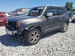 2016 Jeep Renegade Limited en venta en Wayland, MI