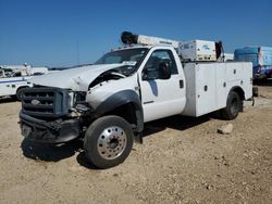 Salvage cars for sale from Copart San Antonio, TX: 2006 Ford F550 Super Duty