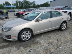 Salvage cars for sale at Spartanburg, SC auction: 2010 Ford Fusion SE