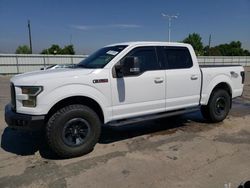 Ford salvage cars for sale: 2015 Ford F150 Supercrew