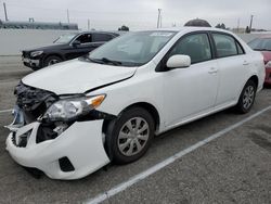 Salvage cars for sale at Van Nuys, CA auction: 2011 Toyota Corolla Base