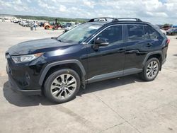 Salvage cars for sale at Grand Prairie, TX auction: 2019 Toyota Rav4 XLE Premium