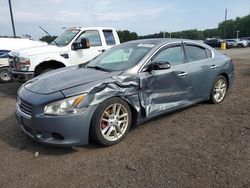 Salvage cars for sale from Copart East Granby, CT: 2011 Nissan Maxima S