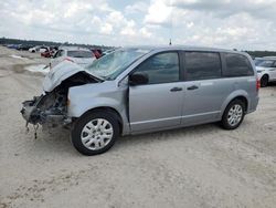 Salvage cars for sale at Houston, TX auction: 2019 Dodge Grand Caravan SE