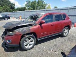 Jeep salvage cars for sale: 2015 Jeep Compass Latitude