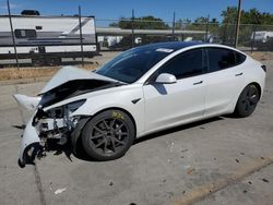 Salvage cars for sale at Sacramento, CA auction: 2021 Tesla Model 3