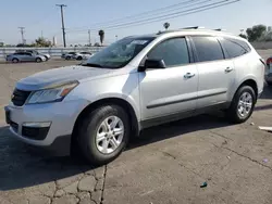 Salvage cars for sale from Copart Colton, CA: 2016 Chevrolet Traverse LS